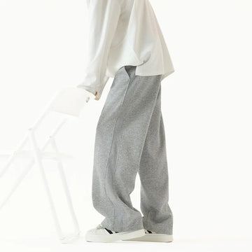 Grey Sports Pants Men Fashionable Black Casual Pants Men Streetwear Hip-hop Loose Wide Leg Pants Mens Joggers Sweatpants